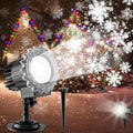 Snowflake Christmas Projector Lights Outdoor, Christmas Snowflake Projection Lights with Remote Control, Christmas Light Projector for Yard Porch Decorations by Unknown