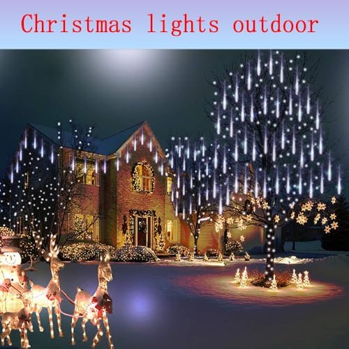 Outdoor Christmas Lights: 24Tubes Meteor Shower Lights - Image 2