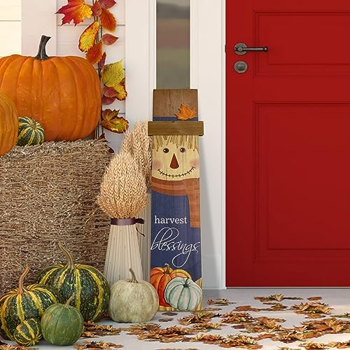 Reversible Fall Winter Porch Sign Autumn Outdoor Home Decorations - Image 6