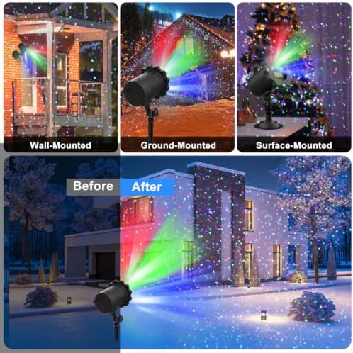 Fimilo Firefly Laser Projector Light, RGB Laser Landscape Lights Outdoor - Image 7