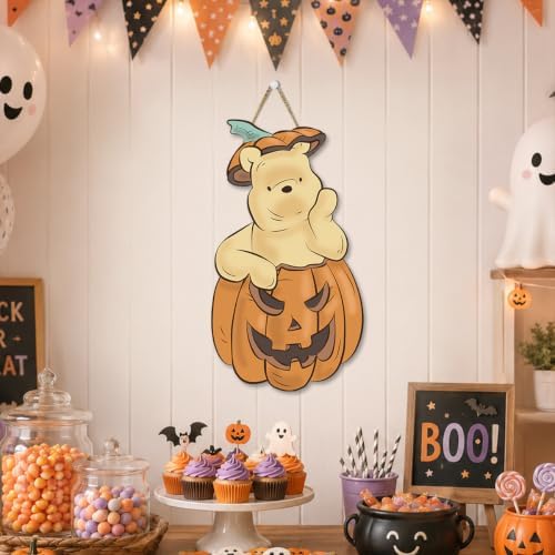 Halloween Door Decorations Pumpkin Outdoor Decor for Garden Farmhouse - Image 4