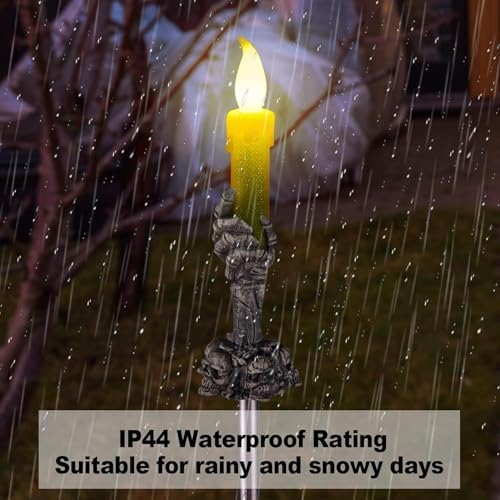 Halloween Decorations Outdoor, Solar Pathway Lights, 10 Pack - Image 4
