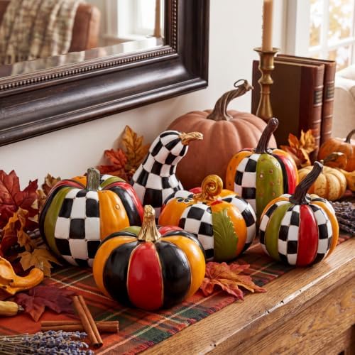 Thyle 6 Pack Decorative Pumpkins, Halloween & Fall Decor for Table - Image 6