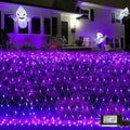 YEGUO 360 LED Purple Halloween Net Lights Outdoor Waterproof by YEGUO