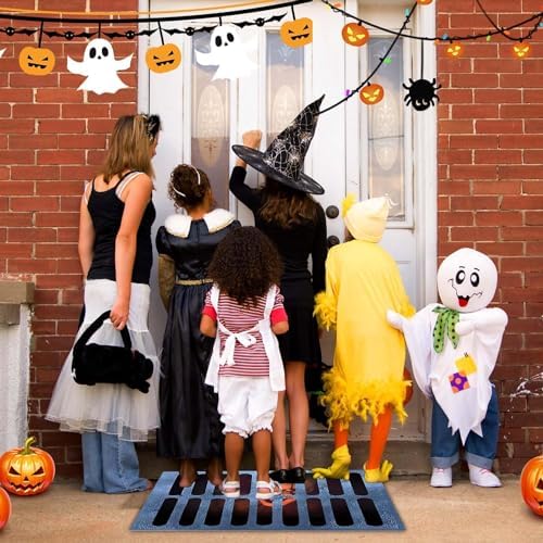 3D Illusion Clown Door Mat, Horror Movie Sewer Doormat, Indoor/Outdoor Welcome Rug (A) - Image 4