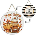 Fall Halloween Double-Sided Decor for Outside Front Door by FREHVN