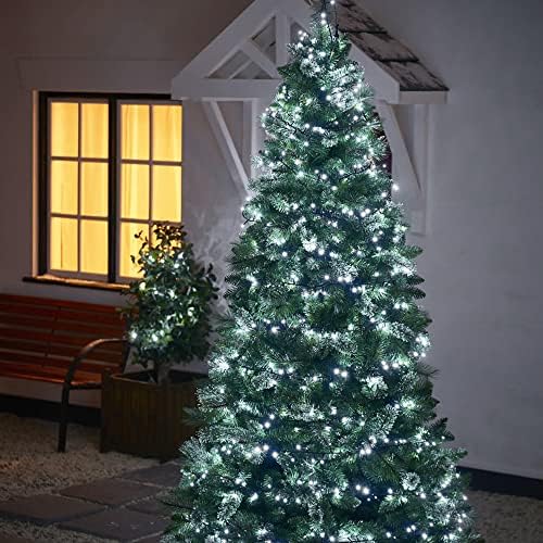 Dazzle Bright Christmas String Lights, 100 LED 33 FT Connectable Fairy Lights with 8 Modes, Waterproof Christmas Decorations for Indoor Outdoor Holiday Party Home Tree Decor (White) - Image 6