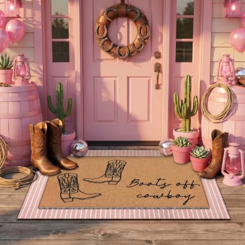 Tinideya 2 23.6 X 35.4 Inches Cowboy White Pink Brown by Tinideya