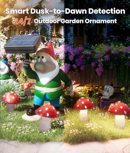 ALFIOT Pathway Solar Lights, 18 Pack, 8 Modes, Warm White, IP65 - Image 4