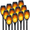 LNRYY Outdoor Solar Lights,12Pack Solar Torch Light with Flickering Flame- by LNRYY