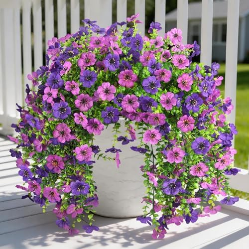 Artificial Fake Flowers Plants for Outdoor UV Resistant Summer Decoration by HomeD%C3%A9cor