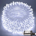 JMEXSUSS 66ft 200 LED White Christmas String Lights Indoor Outdoor Plug in by JMEXSUSS