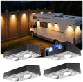4-Pack Magnetic Solar Lights, 3 in1 IP65 Waterproof 3Modes by ZQHGMM