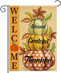OHOME Fall Decor - Fall Garden Flag - Thanksgiving Decorations by OHOME