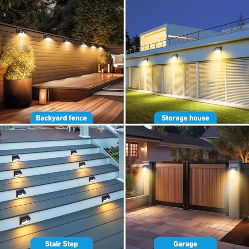 Peasur 1 Pack Solar Motion Sensor Lights Outdoor Waterproof with 3 Modes - Image 7