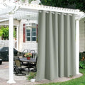 RYB HOME Outdoor Curtains for Patio Waterproof Privacy Thermal Insulated by RYBHOME