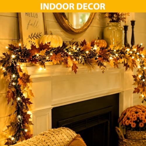 Nisocy 400FT Warm White Christmas String Lights with Remote, Green Wire LED Mini Lights, 8 Modes, Timer, Plug-in Indoor Outdoor Lights for Christmas Tree, Garland, Patio, Wedding and Holiday Decor - Image 5