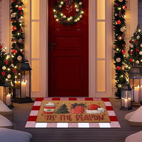 Tinideya 2 23.6 X 35.4 Inches Santa Red Brown Green - Image 5