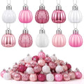 Colingmill 36 Pcs Fall Tree Ornaments, Cute Pink Pumpkin Hanging Ornaments by Colingmill