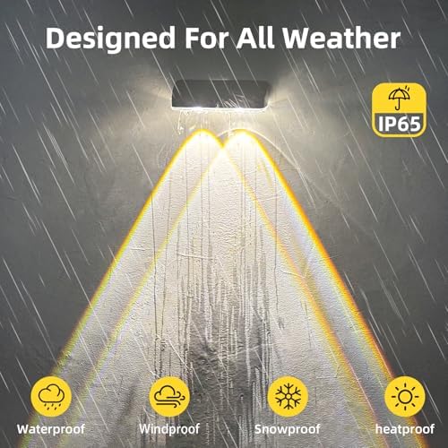 EGOBOO Outdoor Solar Lights for Fence, 12H Runtime, IP65 Waterproof, 16Pack - Image 5