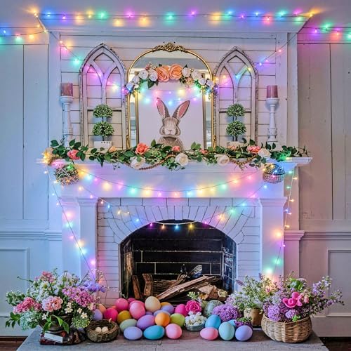 JMEXSUSS 200 LED Easter Lights for Classroom Decor, 66ft Classroom Lights - Image 4