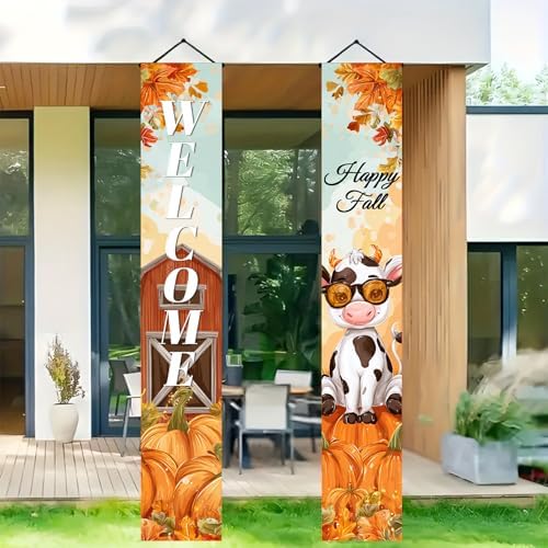 BlissYard Fall Porch Banner 12x71 Inch - Image 5