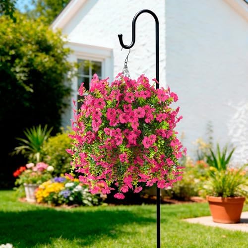 Artificial Faux Flowers Plants for Outdoor UV Resistant Summer Decoration - Image 6