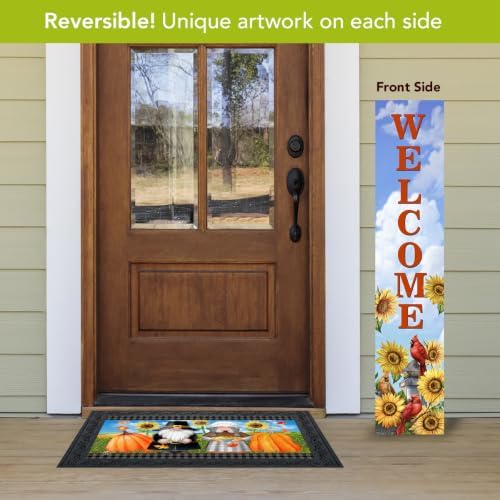 Briarwood Lane Spring Double Sided Reversible Pine Porch Leaner 47x9.5 Spring Birds For Spring Porch Leaner - Image 2