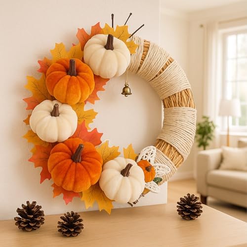 ShellKingdom Artificial Pumpkin for Halloween Thanksgiving Decoration - Image 6