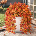 Hommyea Artificial Fake Fall Flowers Plants for Outdoors Mums Home Decor by HommyeaArtificialFlowers
