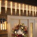 TWINKVILLA Christmas Lights - 20 Large Icicle Tubes, 29FT 8 Modes with Timer, 130 LED Waterproof Icicle Lights for Tree, Patio, Roof, Eave Decor (Warm White) by TWINKVILLA