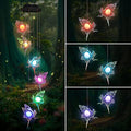 Tryme Solar Wind Chimes for Outside Changing Colors Fairy Wind Chime Lights Windchimes Outdoors Unique Decorative Mobile Gifts for Mother's Day Thanksgiving Christmas Birthday by Tryme
