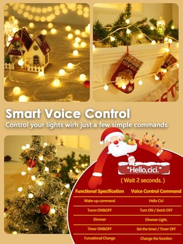 Connectable 43FT 100LED Globe String Lights Indoor, Smart Classroom Lights - Image 6