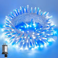 JMEXSUSS Blue and White String Lights Indoor, 200 LED Classroom Lights by JMEXSUSS