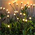 4 Pack Solar Garden Lights Outdoor, 24 LED Firefly Light, Solar Fairy Lights for Outside Waterproof, 2 Modes, Fairy Lightss for Garden Pathway & Patio Decor by colcutee