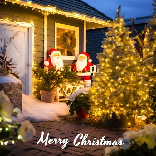 JMEXSUSS 500 LED Christmas Lights Outdoor, 8 Modes Christmas Tree Lights - Image 5