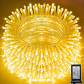 328 FT 1000 LED String Lights Outdoor Indoor, Christams String Lights Waterproof 8 Modes & Timer, Fairy Lights Plug in for Bedroom, Weeding, Patio, Party, Holiday,Christmas Decor (Warm White) by Unknown