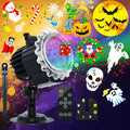 Halloween Decoration,MOSSNDAR Halloween Projector Light Outdoor 96 HD Patterns,Holiday Projector Light with Remote Control,Waterproof Landscape Lamp Projector for Halloween Party New Year Xmas Gift by Homepage