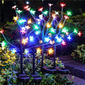 6 Pack Solar Lights Outdoor Waterproof, Garden Lights Solar Flowers by IUEECEN