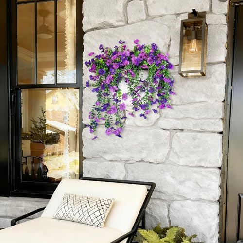 Artificial Fake Flowers Plants for Outdoor UV Resistant Summer Decoration - Image 5