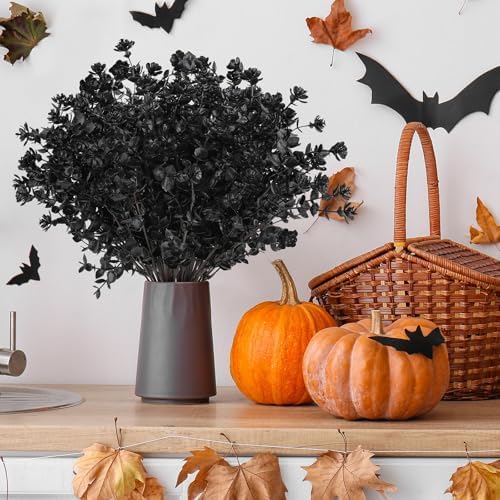 AGIRL Artificial Fall Flowers Fake Mums Outdoor,Faux Plant Porch Decor Home - Image 4