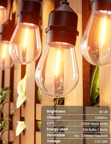 Svater Outdoor String Lights for Outside 150 FT Waterproof Commercial Grade - Image 5