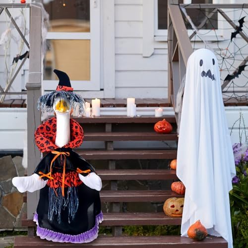 Cutecrop Christmas Goose Outfit 23", Black, Halloween Witch - Image 2