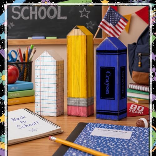 Yousoontic 3 Pcs Back to School Table Decorations - Image 3