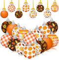 16 Pcs Fall Ornaments for Tree 1.57'' Thanksgiving Ball Hanging Ornaments by Blosssound