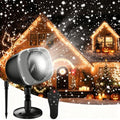 Halloween Snowfall Projector Lights,Christmas Indoor Outdoor Holiday Lights with Remote Control White Snow for Halloween Xmas Party Wedding Garden Landscape Decoration（Snow Spots） by GalaxyProjectorforBedroom