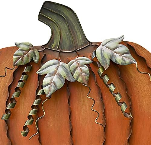Pumpkin Garden Stake Metal Pumpkin Yard Sign Fall Decor Decorative Pumpkin - Image 7