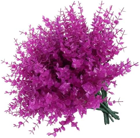 RECUTMS Fake Outdoor UV Resistant Plants Artificial Boxwood Plants Springs by RECUTMS