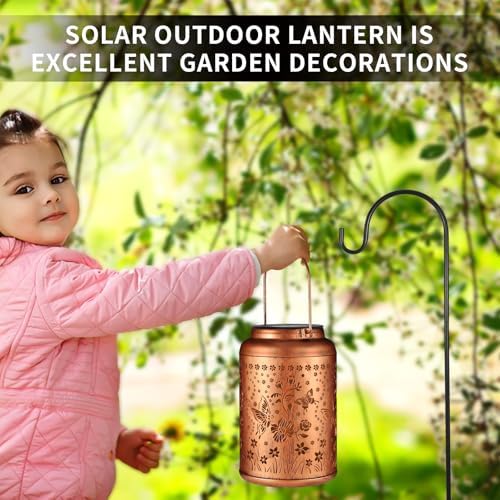 Butterfly Solar Lanterns Outdoor Waterproof Garden Decor Gifts for Women - Image 5
