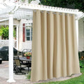 RYB HOME Extra Wide Outdoor Curtains for Patio Waterproof Privacy by RYBHOME